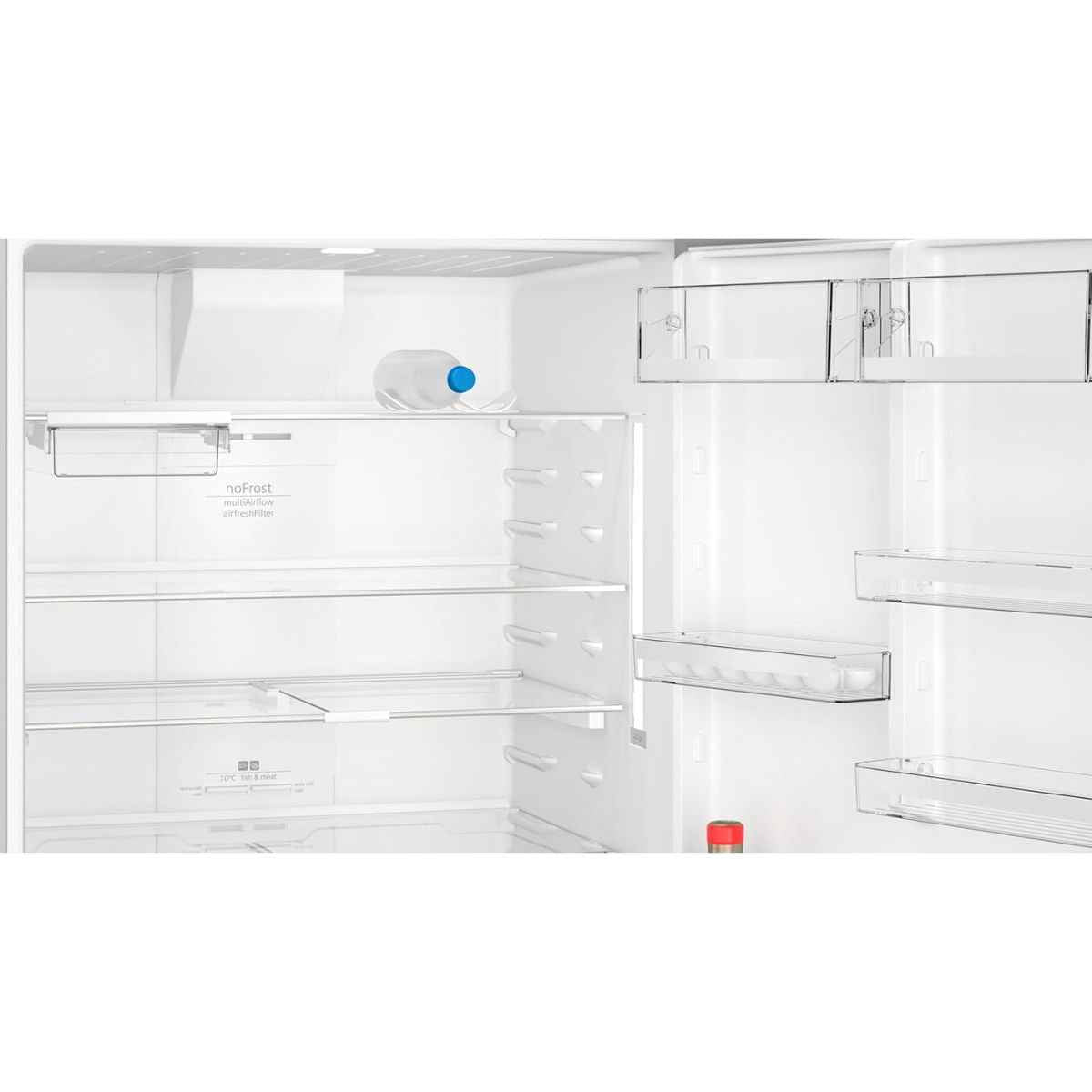 Siemens Fridge iQ500, Free Standing Top Mount Fridge Freezer, 687L Gross / 641L Net, German Engineering Fridge, KD86NHIE0M
