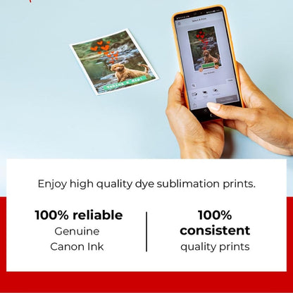 Canon RP-108 Color Ink + 100 x 148 mm Paper Set, 108 Sheets