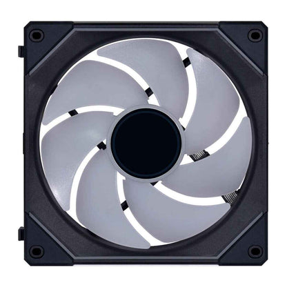 Lian-Li UNI FAN SL Infinity 140 Case Fan – 1600 RPM, 72.7 CFM Airflow, Fluid Dynamic Bearing, Single Pack | Black / White