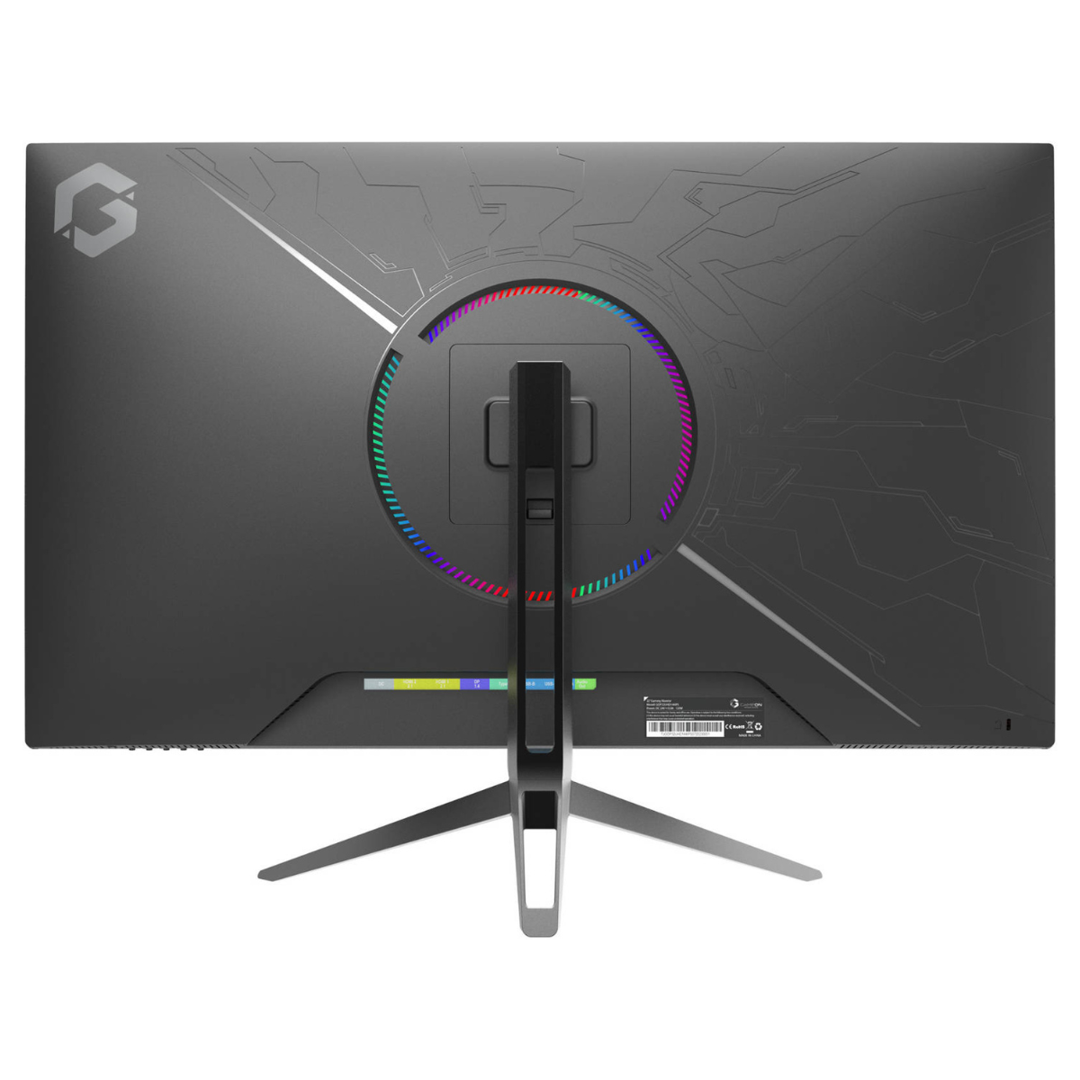 GAMEON GOP32UHD144IPS Premium Series 32" 4K UHD, 144Hz, MPRT 0.5ms, HDMI 2.1, Fast IPS Gaming Monitor (Supports PS5) - Black