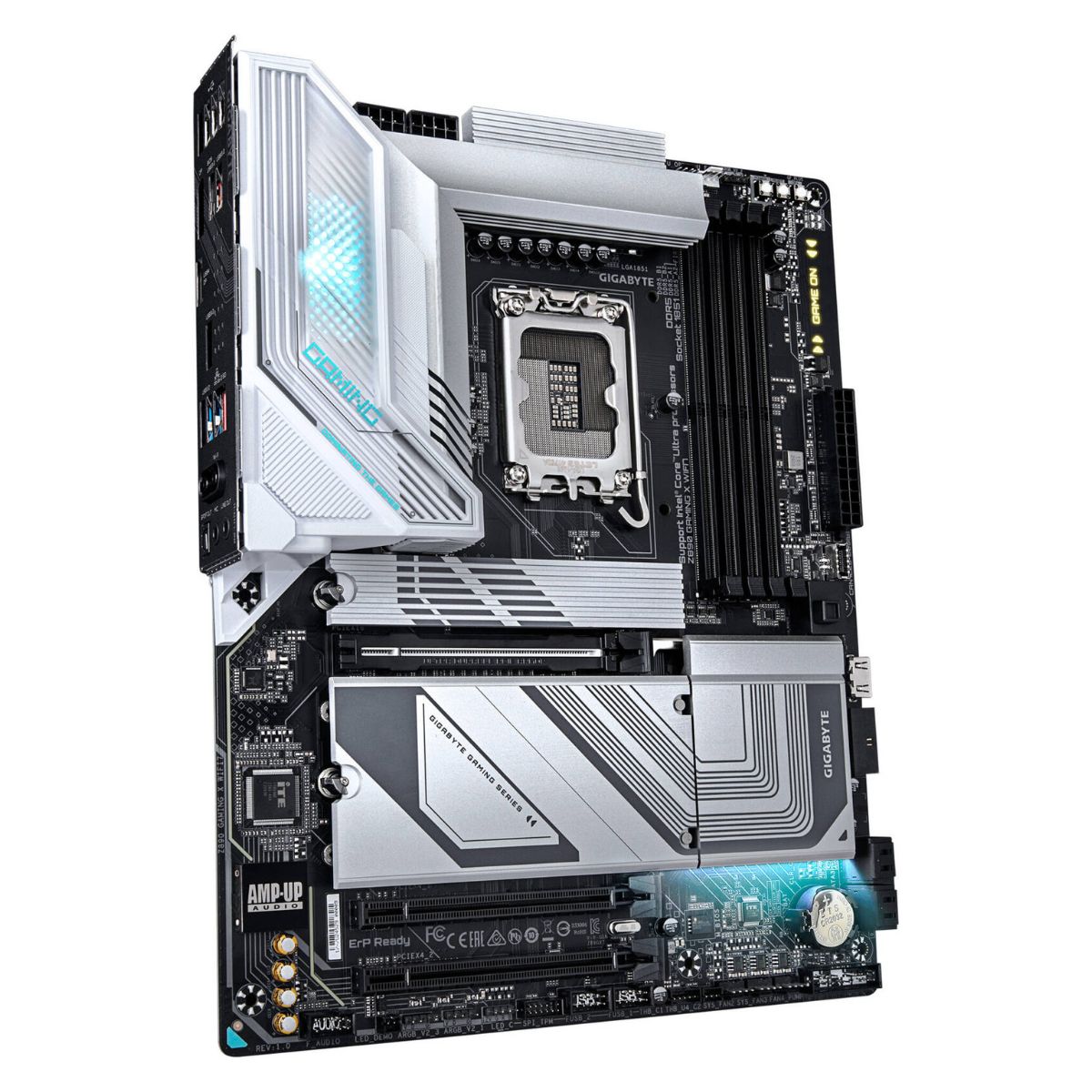 GIGABYTE Z890 Gaming X Wi-Fi 7 LGA 1851 ATX Motherboard, Intel Z890 Chipset, 4x DDR5 DIMM Slot, Up to 256GB Max Memory, Wi-Fi 7 & BT 5.4, PCIe 5.0 x16, 4x M.2 Slots, Black | Z890-GAMING-X-WIFI7