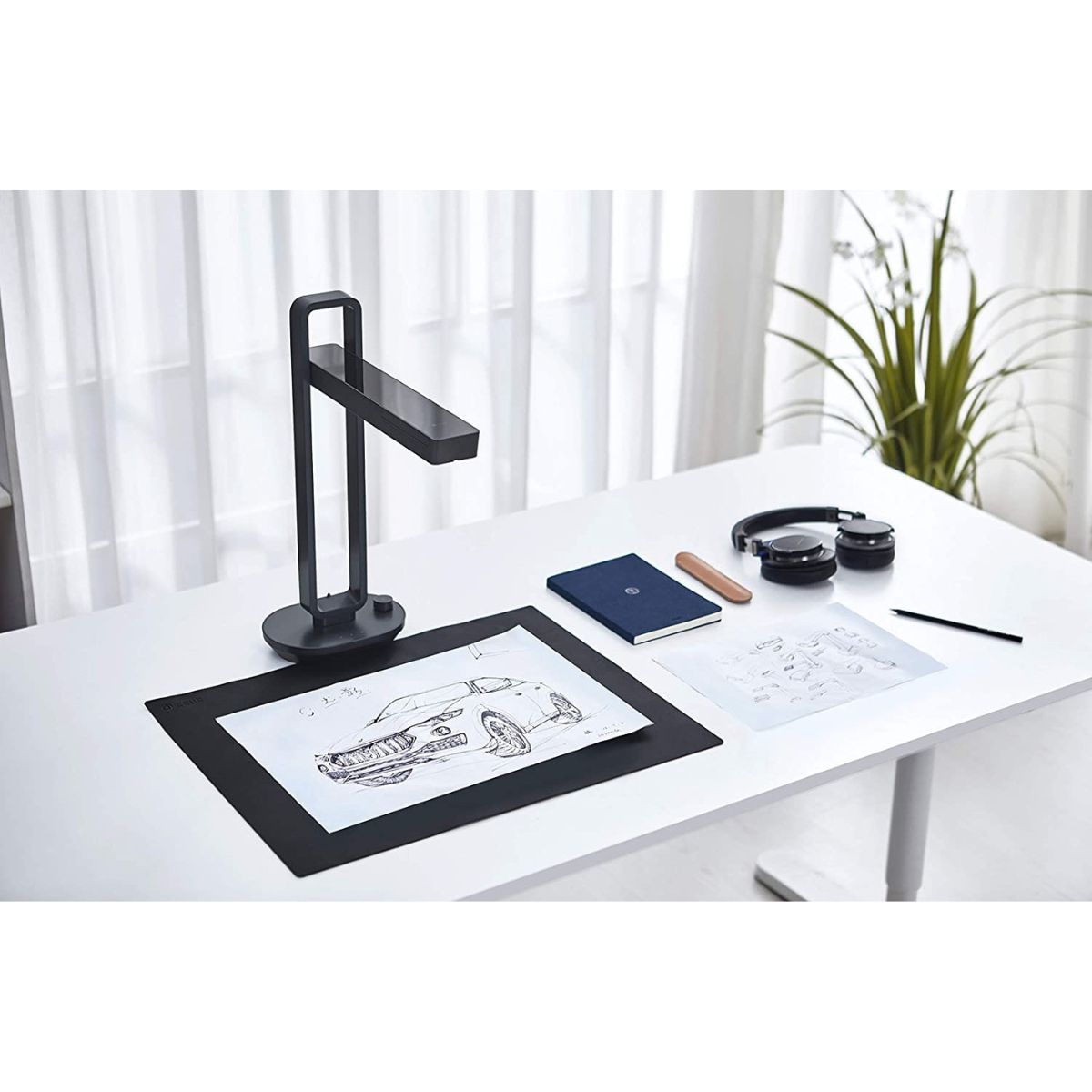 Czur Aura Pro Portable Smart Scanner, CMOS 14-megapixel, Fast Scan 1s/Page, Scan Max A3, 4320*3240 Resolution