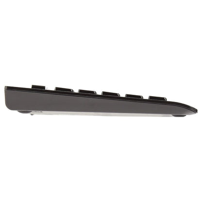 Lenovo Essential 470 Wireless Keyboard and Mouse Combo, Full-Size 2.5-Zone Keyboard, Spill-Resistant Design, 1200 DPI Wireless Mouse, English-Arabic Layout, Black | 4X30M39499