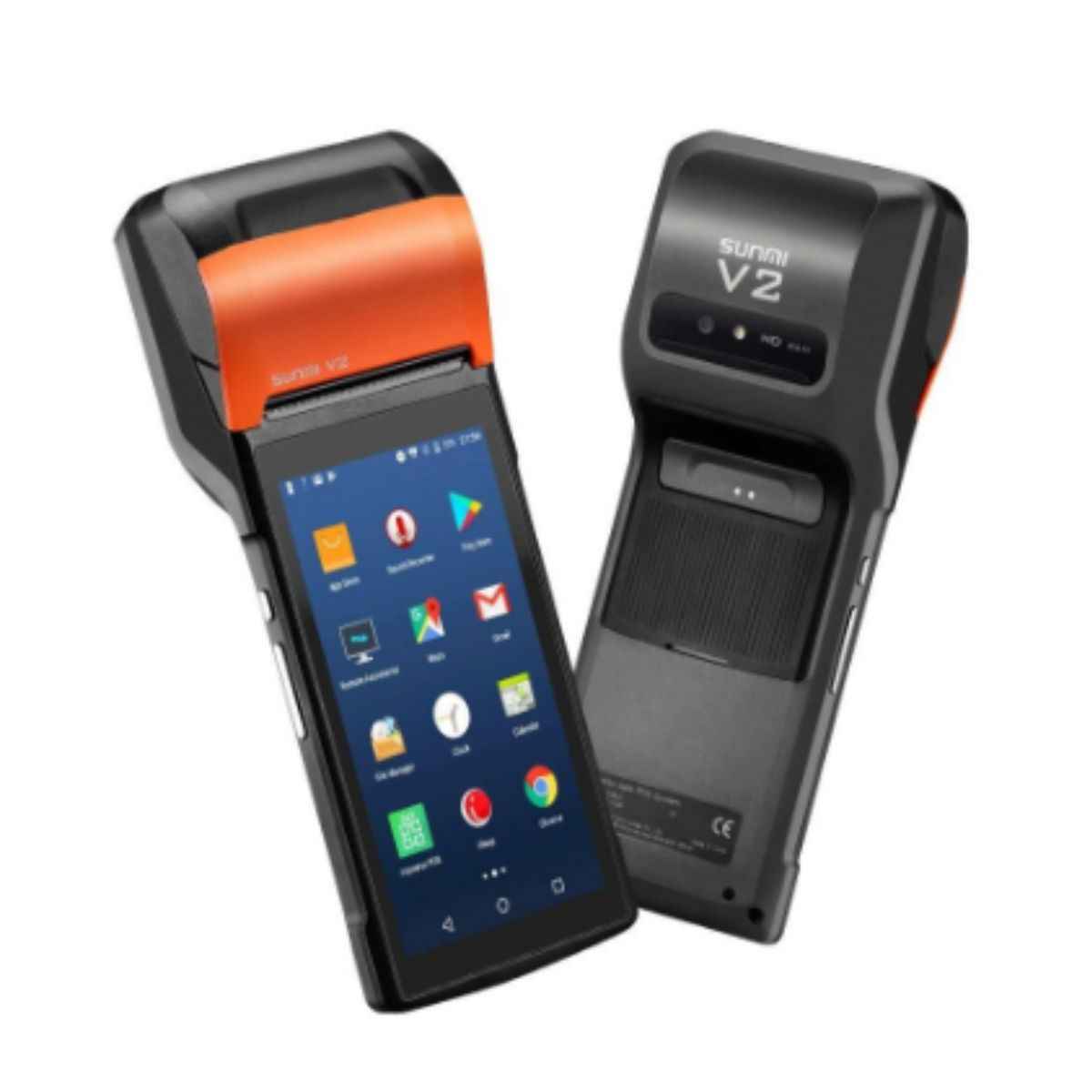 Sunmi V2 pro 4G Android Handheld POS Terminal with Printer WiFi NFC Mobile POS Devices Thermal Ticket Portable Printer, V2 Pro -T5921