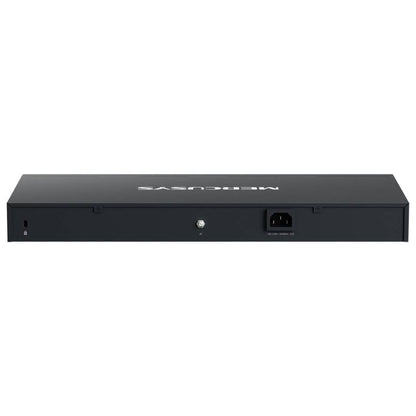 MERCUSYS MS128GP 28-Port Gigabit PoE+ Rackmount Switch | 24 PoE+ Ports | 295W Power Budget | 2 Gigabit Uplinks | 2 SFP Slots | 802.3af/at | 56Gbps