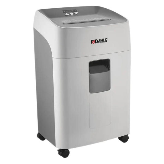 Dahle Deskside 504P Document Shredder | 13–15 Sheets | 40L Bin Capacity | 60-Minute Running Time | 60 dB(A) | Automatic Paper Reverse | Safety Shut-Off | White | DHL 52222-17345