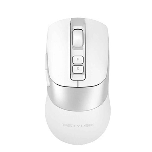 A4Tech FB50C Plus / FB50CS Plus Dual Mode Wireless Mouse – Bluetooth & 2.4GHz, 3200 DPI, Rechargeable, Black