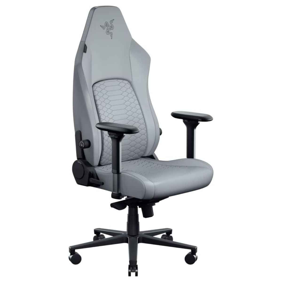 Razer Iskur V2 Gaming Chair – HyperFlex Lumbar Support, CoolTouch EPU Leather, 4D Armrests