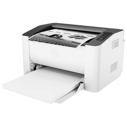 HP LaserJet 108w Wireless Mono Laser Printer, High-Speed 21ppm Black Print, 1200x1200 DPI Sharp Resolution, USB 2.0 & Wi-Fi Connectivity, A4 Single-Function, HP Smart App Mobile Printing | 4ZB80A