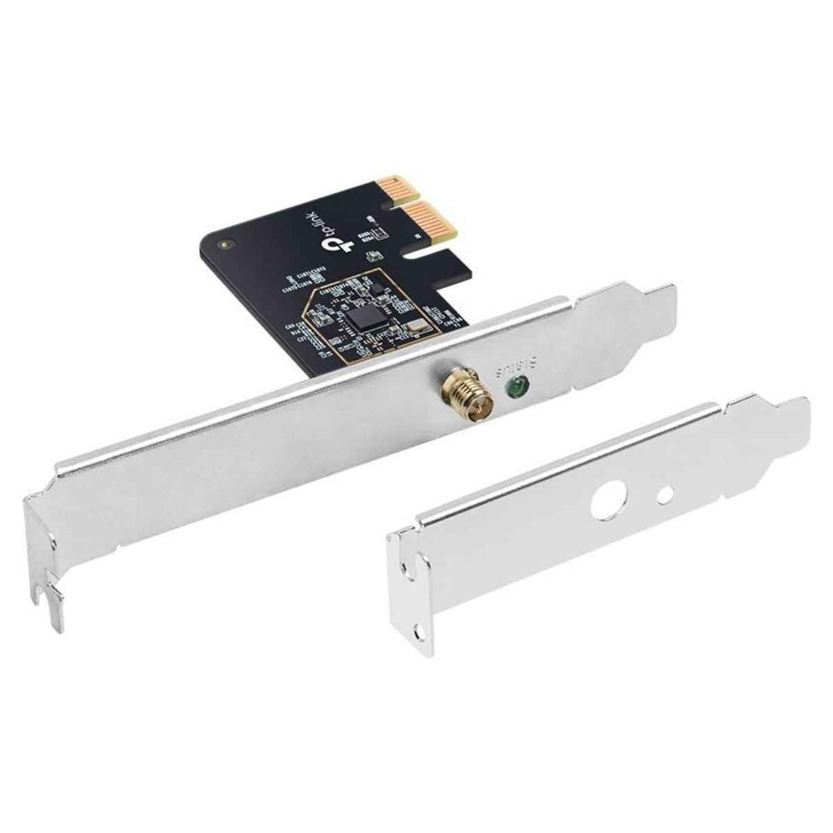 TP-Link Archer T2E PCIe WiFi Card AC600 for Desktop PC, Up to 600 Mbps, High-Gain Antenna, MU-MIMO, WPA3 Security, Low Profile Design, Black | Archer T2E