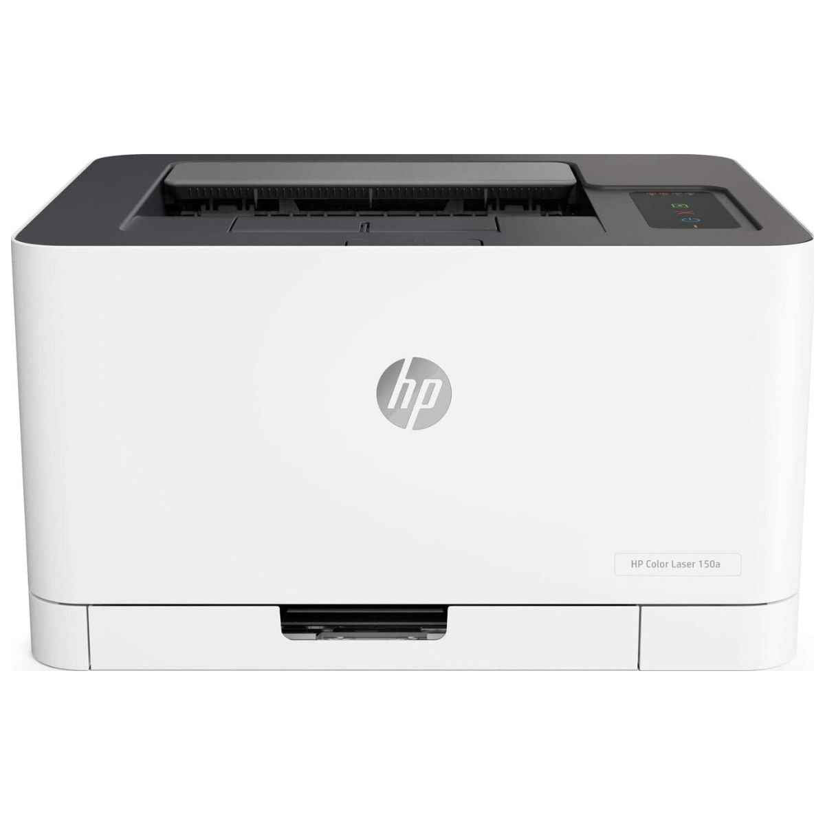 HP Color Laser 150a Printer – Print Speed Up to 19 Pages Per Minute, Compact A4 Color Laser Printer, White | 4ZB94A