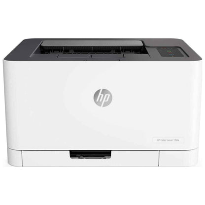 HP Color Laser 150a Printer – Print Speed Up to 19 Pages Per Minute, Compact A4 Color Laser Printer, White | 4ZB94A