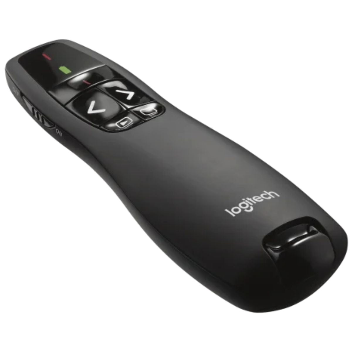 Logitech R400 Wireless Presenter | 2.4GHz Wireless Presentation Remote | Red Laser Pointer | 20m Range | 910-001356