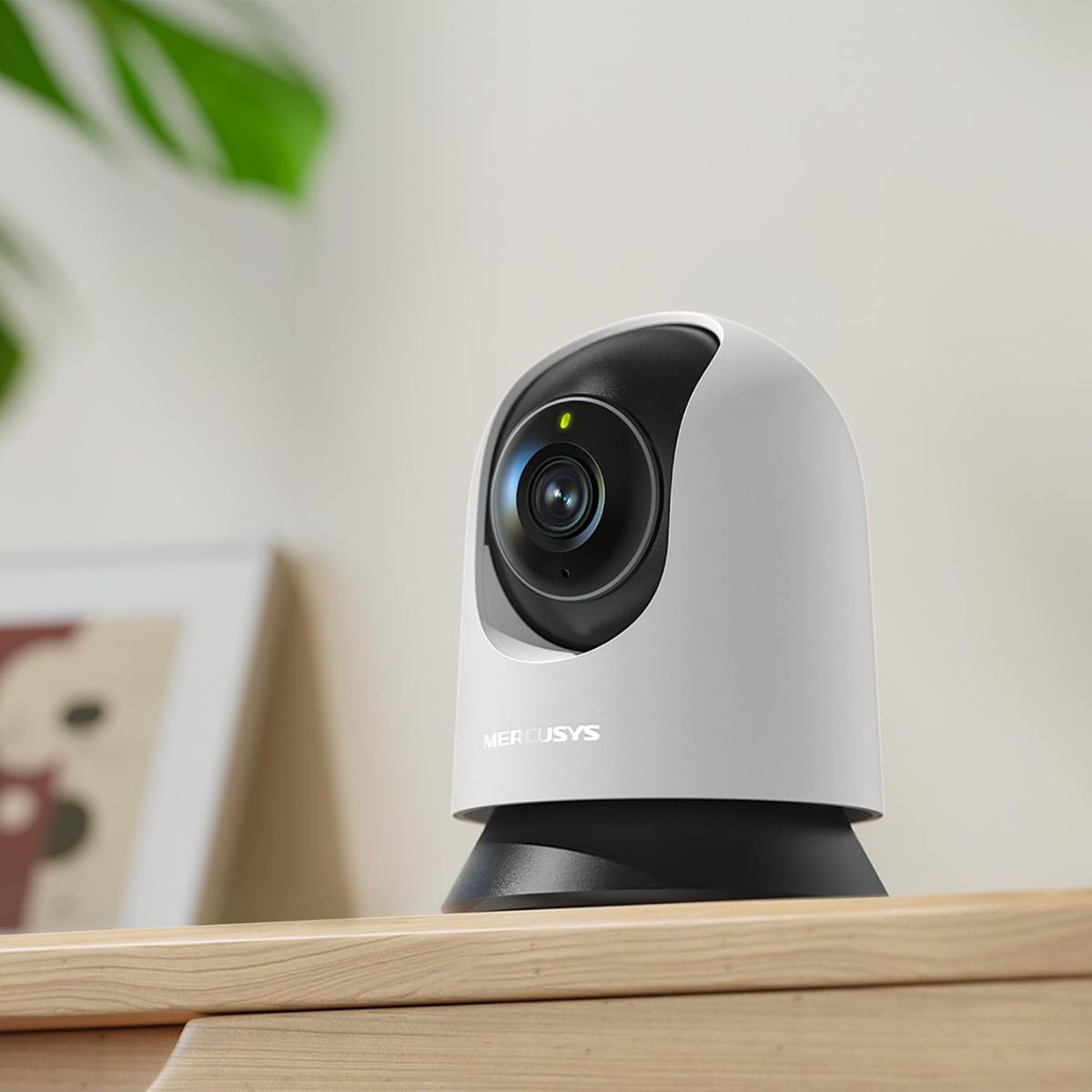 MERCUSYS MC210 2K QHD Indoor Pan/Tilt Wi-Fi Camera | 3MP 360° View | Baby Crying Detection | Person Detection | Motion Tracking | Two-Way Audio | 512GB microSD