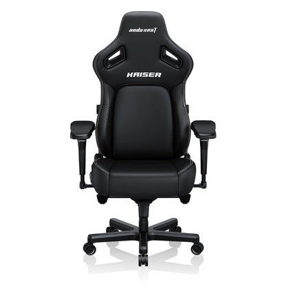 AndaSeat Kaiser 4 Series XL – Premium PVC Leather Gaming Chair (Elegant Black)