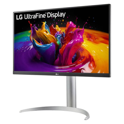 LG UltraFine Monitor, 27" 4K UHD IPS Display, 60Hz Refresh Rate, 5ms (GTG) Response Time, Dynamic Action Sync, Black Stabilizer, Super Resolution+, USB Type-C, Silver | 27UP850K-W