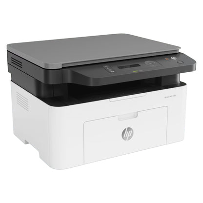 HP Laser MFP 136w Wireless All-in-One Monochrome Laser Printer – Print, Scan, Copy, 21 ppm, WiFi, 150-Sheet Tray, 10,000 Monthly Cycle, White | 4ZB86A