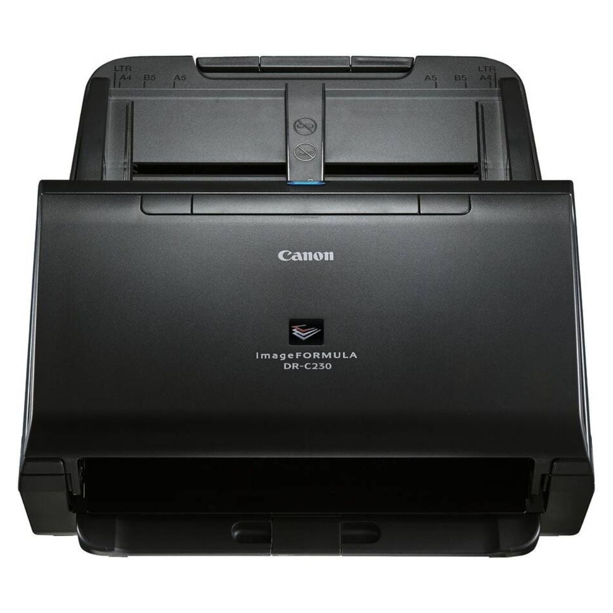 Canon imageFORMULA DR-C230 A4 Office Document Scanner, CMOS CIS 1 Line Sensor, 30ppm/60 ipm Scanning Speed, 600dpi Resolution, USB 2.0, 9.1" x 10" x 11.5", 3500 Scans/day, USB 2.0, Black | 2646C003AA
