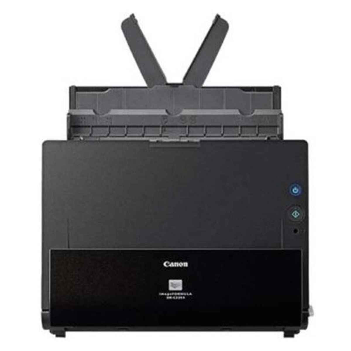 Canon imageFORMULA DR-C225 II Document A4 / LTR Scanner, 25ppm/50ipm Scanning Speed, 600dpi Resoulution, CMOS CIS 1 Line Sensor, 24-bit Colour, 45-sheets ADF, USB 2.0, Black | 3258C002