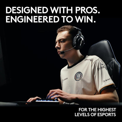 Logitech G PRO X 2 LIGHTSPEED Wireless Gaming Headset – 50mm Graphene Drivers, DTS:X 7.1, Bluetooth/USB/3.5mm