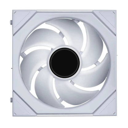 Lian-Li UNI Fan SL-INF Wireless 140mm ARGB PWM Case Fan – Wireless Control, Infinity Mirror ARGB, PWM Cooling | Black / White