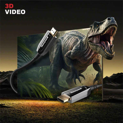 Honeywell HDMI AOC 2.1 Complaint 30M/50M, 48GBPS, Supports UHD Resolution of 8K@60Hz, Male-to-Male, High-Speed Fiber Optics Cable, Compatible with TV, Gaming Console, etc.