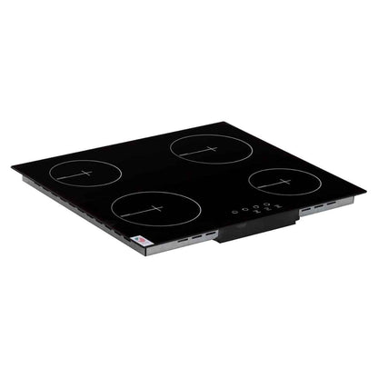 Terim TERBIVC604GB Built-in Ceramic Electric Hob – 60 cm, Black Vitro-Ceramic