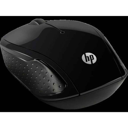 HP 200 Wireless Mouse | 1,000 DPI Optical Sensor | 2.4GHz Wireless Connectivity | Black | X6W31AA