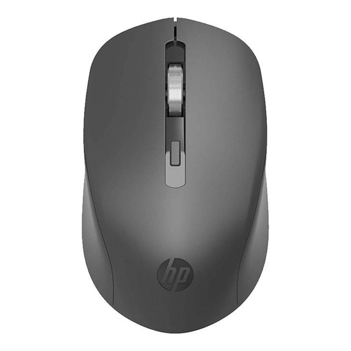 HP S1000 Plus Wireless USB Mouse, 2.4GHz Wireless Dongle, Up to 1600 DPI, Optical Sensor, Ambidextrous Design, Silent Clicks Black | 7YA12PA