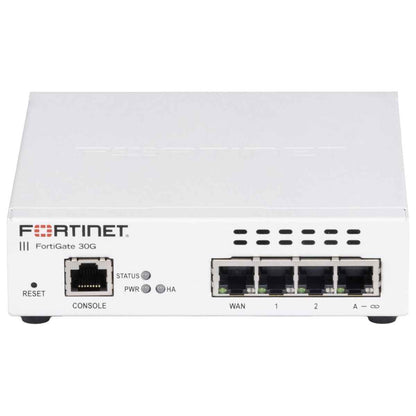 Fortinet FortiGate-30G Firewall – Network Security Appliance, 800Mbps IPS, 500Mbps Threat Protection, 1 Year FortiGuard UTP & FortiCare Premium