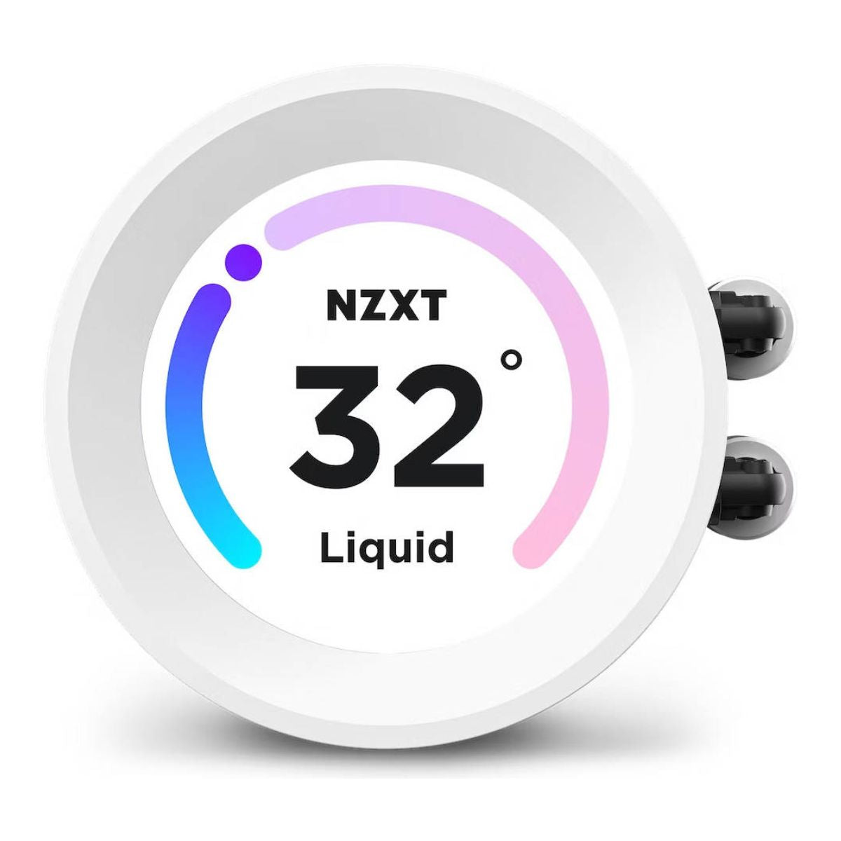 NZXT Kraken Elite 360 RGB (2023) AIO Liquid CPU Cooler, 360mm Radiator, 2.36" LCD Display, 3x 120mm RGB PWM Fans, 1800 RPM, 78.86 CFM Airflow, White | RL-KR36E-W1