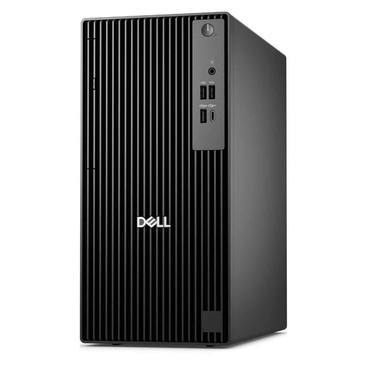 Dell Pro Tower QCT1250 Desktop Computer, Intel Core i7-14700, 16GB (8GB + 8GB) RAM, 512GB NVMe SSD, Intel UHD Graphics, English + Arabic Keyboard & Mouse, No OS, 1 Year Pro Support, Black