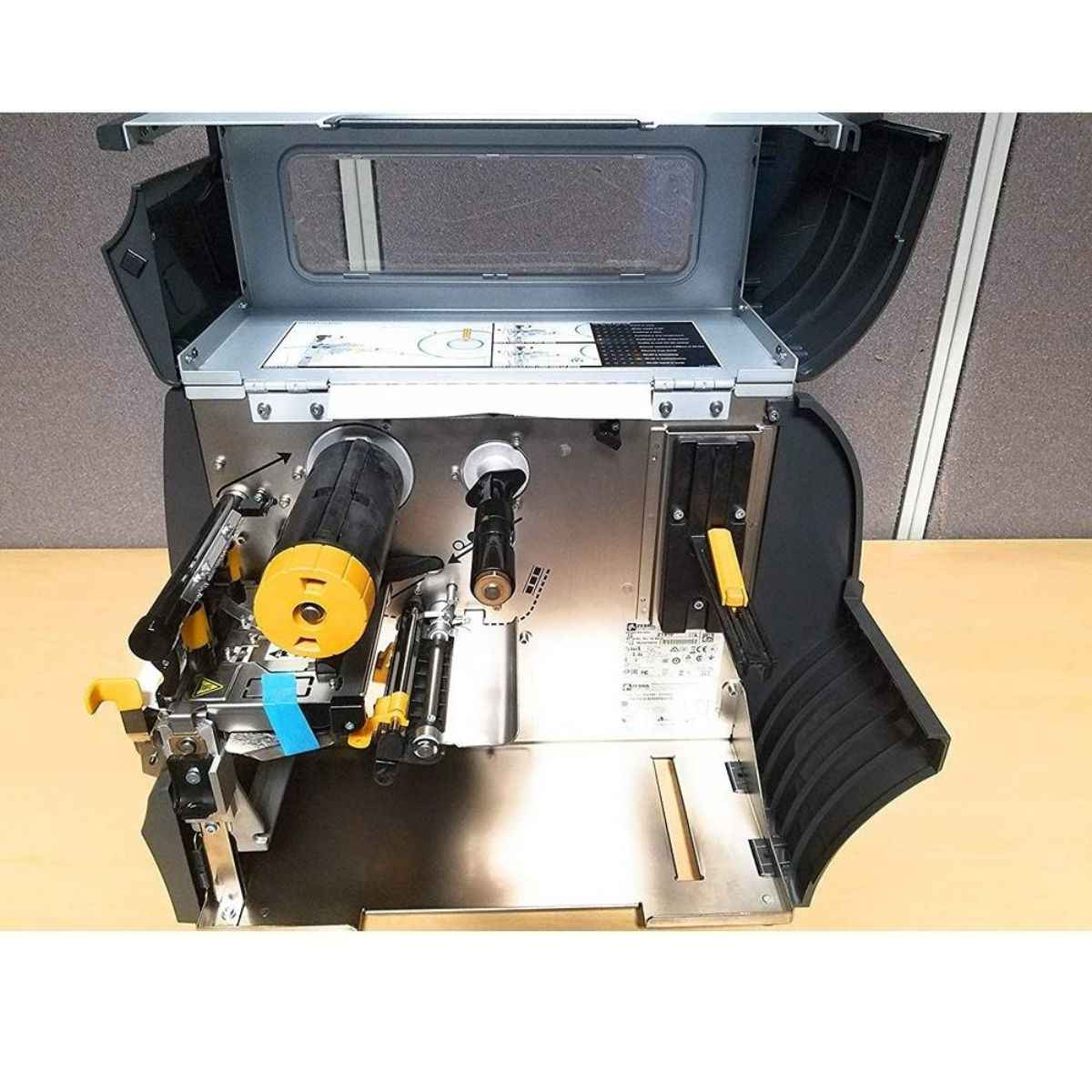 Zebra ZT411 Heavy Duty Barcode Label Printer, 300dpi Print Resolution, 14.0 ips Print Speed, LCD Display, Thermal Transfer, 4.1" Print Width, USB, Ethernet, Bluetooth, Gray | ZT41143-T0E0000Z