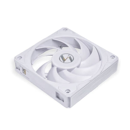 Lian-Li UNI Fan P28 120mm Case Fan | 2600 RPM | 92 CFM Airflow | Fluid Dynamic Bearing | 3-Pack | White | P28120-3W