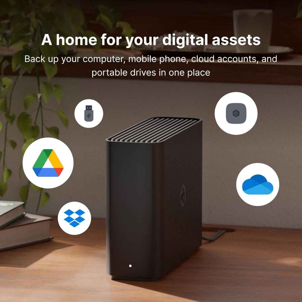 Synology BeeStation Personal Cloud NAS – 4TB, Private Storage Server