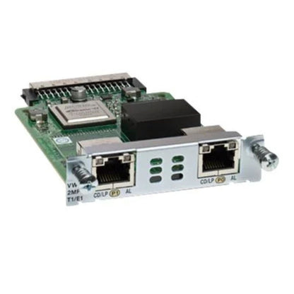 Cisco VWIC2-2MFT-T1/E1 VWIC2-2MFT-T1/E1 2 Port RJ48 Multiplex Voice/WAN Trunk