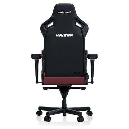AndaSeat Kaiser 4 Large Gaming Chair | ArteDiPelle Synthetic Leather | 5D Armrests | High-Density Cold-Cure Foam | Maroon | AD12YDDC-L-20-A-PV/C