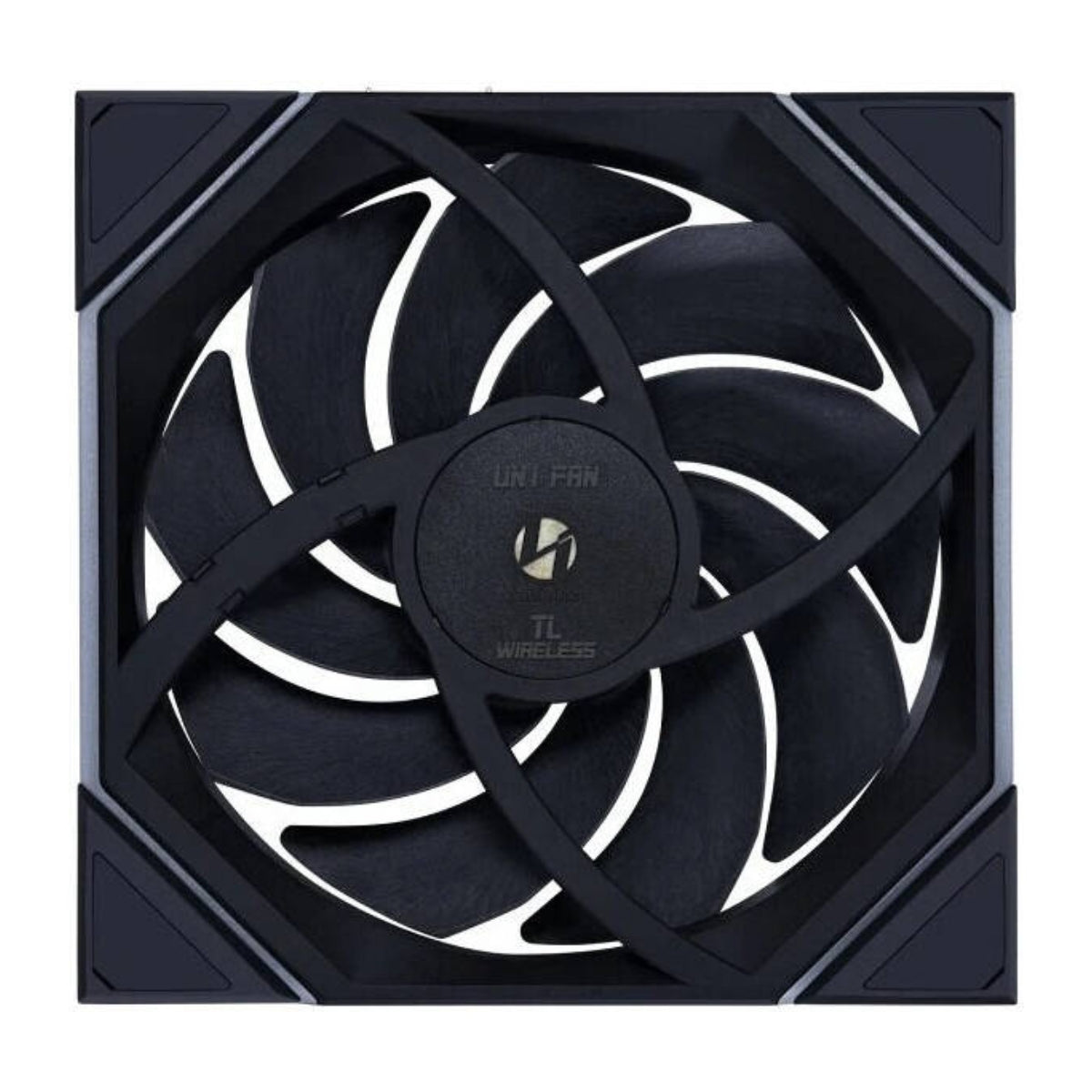 Lian-Li UNI FAN TL Wireless 140mm Case Fan – 1800 RPM, 103.9 CFM Airflow, Fluid Dynamic Bearing, 4-PIN PWM | Black / White | 14TL1W1B / 14TL1W1W