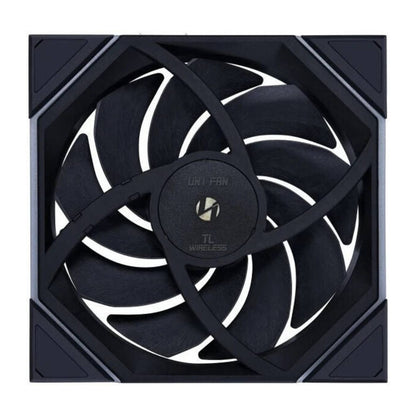 Lian-Li UNI FAN TL Wireless 140mm Case Fan – 1800 RPM, 103.9 CFM Airflow, Fluid Dynamic Bearing, 4-PIN PWM | Black / White | 14TL1W1B / 14TL1W1W