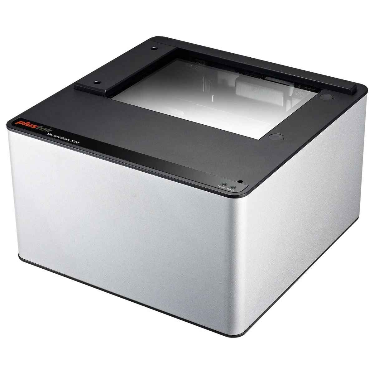 Plustek SecureScan X50 Passport Scanner – USB 2.0, 5 Megapixels, White LED, Compact MRTD &amp; ID Scanner