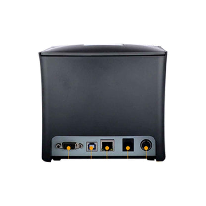 EPOS Eco Series Thermal Receipt Printer, 203Dpi Resolution, Serial / Usb / Ethernet, UK Plug, 250mm/sec High Speed Printing, 80mm Low Noise Thermal, Black | ECO250USE