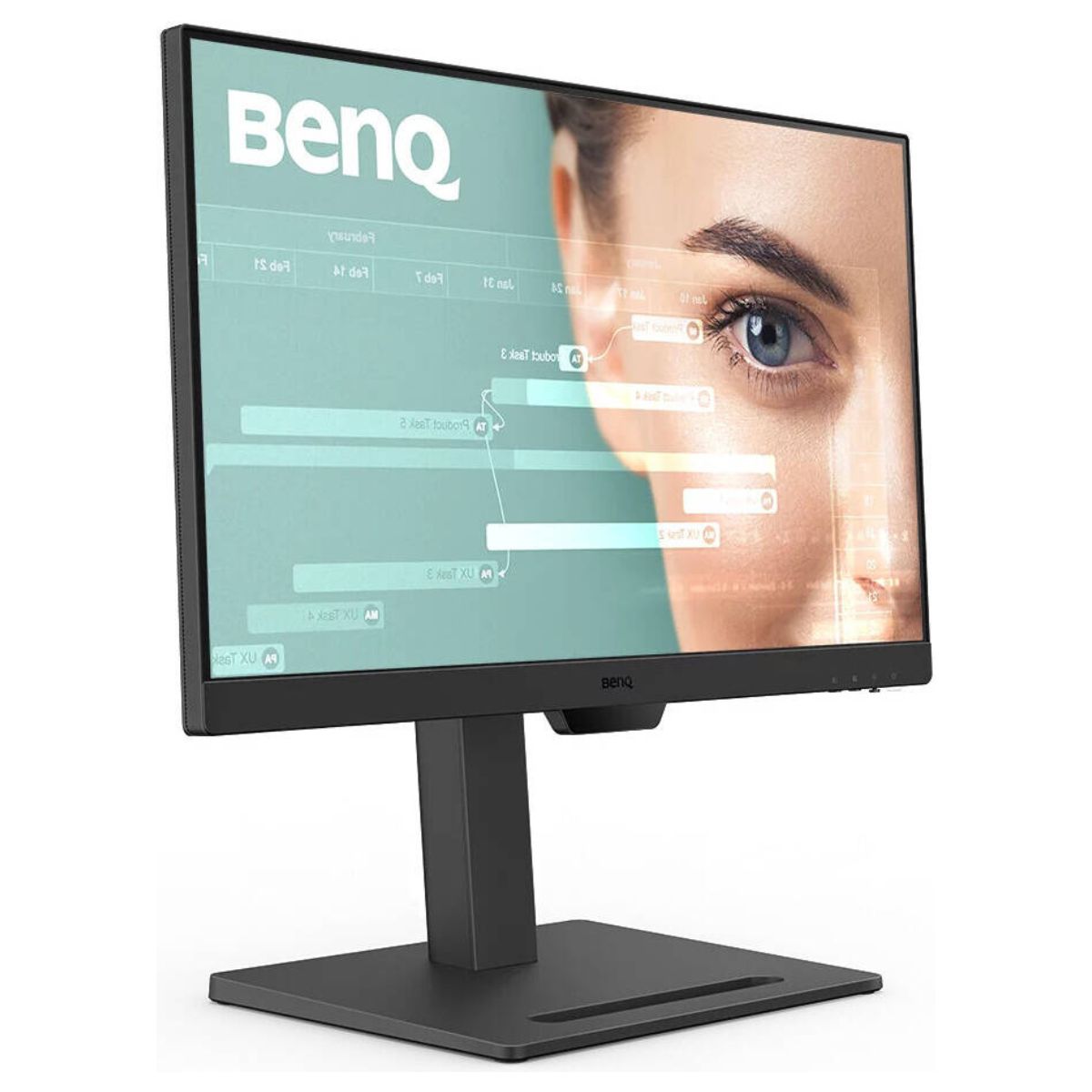 BenQ GW2490T Home Office Monitor, 24" IPS Display, FHD Resolution, 100Hz Refresh Rate, 5ms (GtG) Response Time, Eye-Care Technology, VESA Certified MediaSync, Black | GW2490T