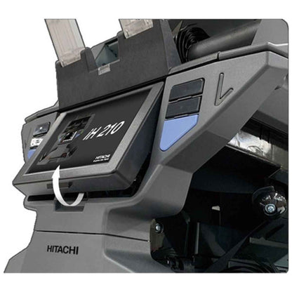 Hitachi IH-210 2+1 Pocket Dual CIS Sensor Counting Machine, 32 Currencies, 1,300 NPM Counting Speed, 1000 Notes Hopper Capacity, 134W Power Consumption, Black | IH-210