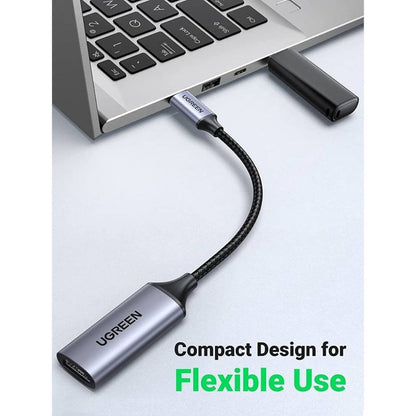 UGREEN USB-C to HDMI Adapter Cable | 4K @ 60Hz | Thunderbolt 3 Compatible | HDMI 2.0 Converter | Model 70444