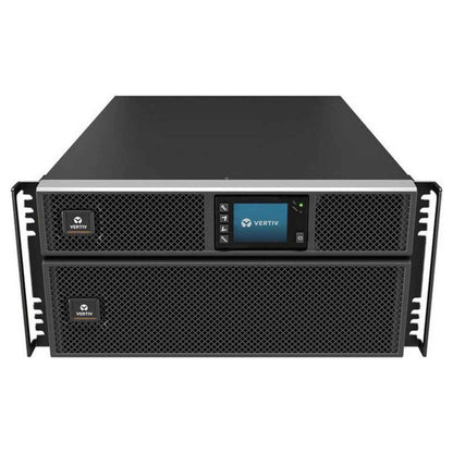 Vertiv Liebert GXT5-6000IRT5UXLE UPS, 6000 VA / 6000W Capacity, Graphic LCD, On-line (VFI) Mode, Integrated Batteries, 50 or 60Hz Frequency, Energy Star 2.0 Certified, 5U Rack, Black | 6000IRT5UXLE