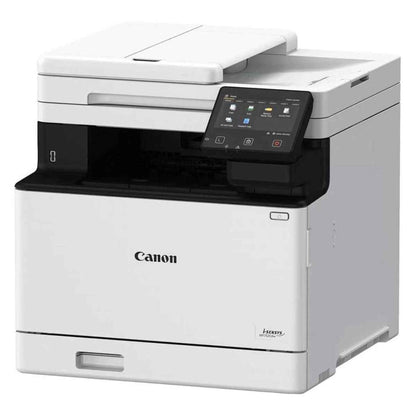 Canon i-SENSYS MF752Cdw Multi-Functional Laser Printer, Print, Copy, Scan, Up to 33ppm Print Speed, 5" LCD Color Touch Panel, Up to 1200 x 1200 dpi Print Resolution, 50-Sheet ADF, White | 752cdw