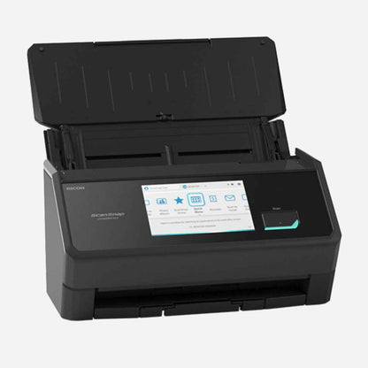 ScanSnap iX2500 Wi-Fi Enabled Touch Screen Document Scanner – Standard Edition (Black), High-Speed Duplex ADF, 600 dpi, Cloud &amp; Mobile Scanning