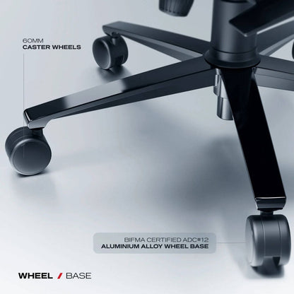 Cybeart X11 Gray APEX 2.0 Gaming Chair | Endura Nappa Leatherette | 4D Lumbar & Armrests | 135° Recline | 150kg | GC-PUAPEX-06