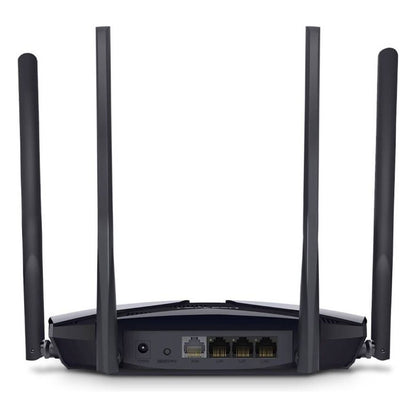 MERCUSYS MR80X AX3000 Dual-Band Wi-Fi 6 Router | 3000 Mbps | 160 MHz | 4× Gigabit Ethernet Ports | MU-MIMO | WPA3