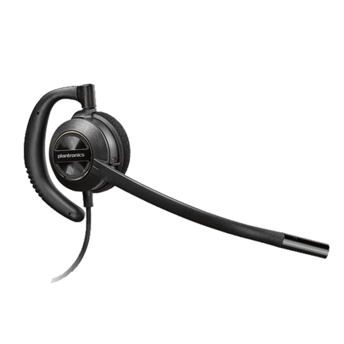 Poly Plantronics - Encore Pro HW540 88828-01 Convertible Headet - Wired Convertible (3 wearing styles) Headset with Boom Mic